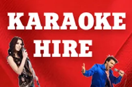 Karaoke machine hire in Midleton with disco lighting